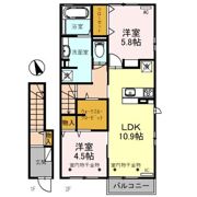 錦ガーデン 東の間取り画像