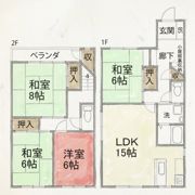 一戸建(上神田2丁目7-13)の間取り画像