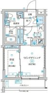 ベルシード王子神谷の間取り画像