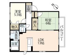 シャルマン高須 C棟の間取り画像