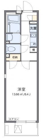 レオネクストヴィーダフォルトナの間取り画像