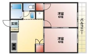 内堀マンション1の間取り画像