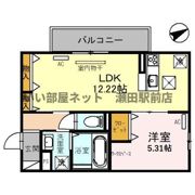 West PathⅡの間取り画像