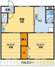 あげは住宅2の間取り画像
