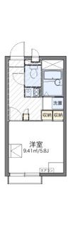 レオパレスアクアグレイス和光の間取り画像