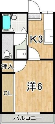 リッチモンド仏生山Ⅱの間取り画像