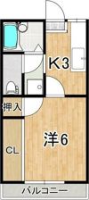 リッチモンド仏生山Ⅱの間取り画像