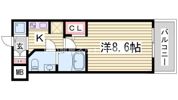 S-RESIDENCE神戸磯上通の間取り画像