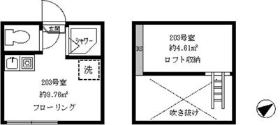 フェリスメリーの間取り画像