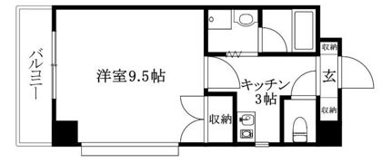 ロイヤルアットハイツの間取り画像