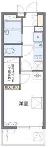 レオパレスモンサンミッシェルの間取り画像