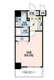 プレール・ドゥーク西新井Ⅲの間取り画像