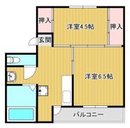 ヴィラナリー豊岡2号棟の間取り画像