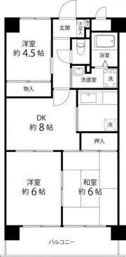 T’s garden蕨Ⅱの間取り画像
