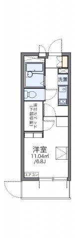 レオパレスドエル 桜台の間取り画像