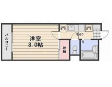 ミラドール今Ⅱの間取り画像