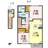ツーエイトの間取り画像
