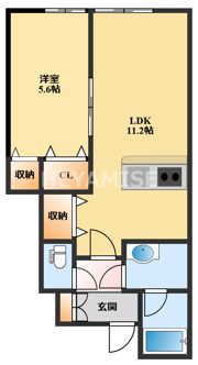 Harvestの間取り画像