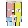 プエンテスールの間取り画像