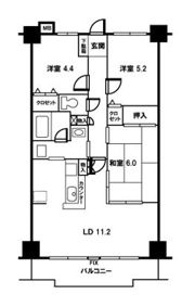 グリーンパレス和光の間取り画像