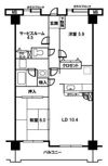 プレイヤード戸田の間取り画像