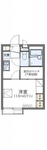 レオパレス戸部下の間取り画像
