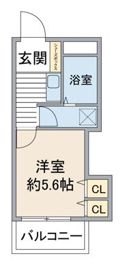 セピアパレスTAKEMIの間取り画像