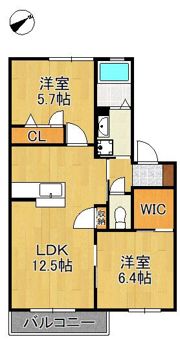 サン・べレオC棟の間取り画像