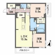 ベレオ プティ ボアの間取り画像