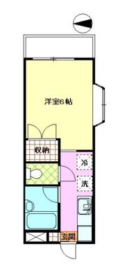 アネックスアゼリアⅡの間取り画像