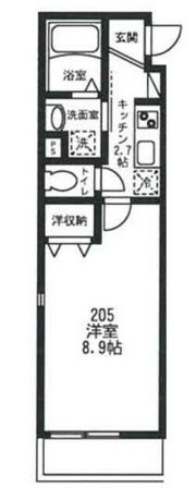 レーヴ鶴ヶ峰の間取り画像