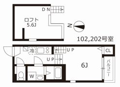 ハーモニーブリッジ桜山の間取り画像