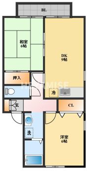 セジュール須田ノ木の間取り画像