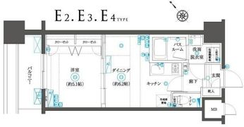 フェニックスヨコハマスクエアの間取り画像