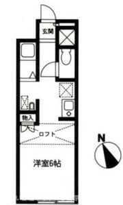 プチメゾン蛍の間取り画像