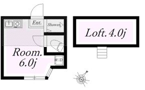 ユナイト横浜アルボランの間取り画像