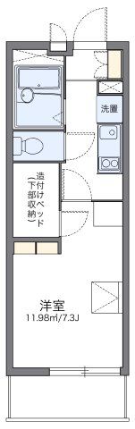 レオパレスMINAIの間取り画像