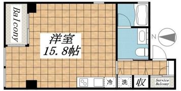 ロイヤルエモンド国分寺の間取り画像