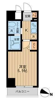 HF関内レジデンスの間取り画像