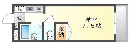 ピアブルークレストⅠの間取り画像