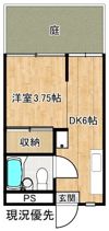 コーポ学園前の間取り画像