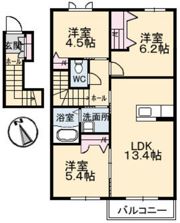 エクレールDの間取り画像