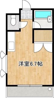 アンプルール新屋敷の間取り画像