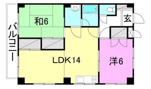 メゾンドKの間取り画像