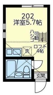 ユナイト野島アレッサンドロの間取り画像