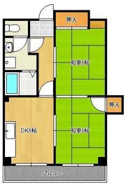 ロジュマン河越の間取り画像