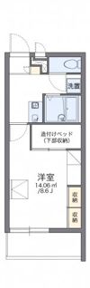 レオパレス畑山の間取り画像