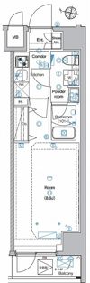 アンベリール亀戸パークの間取り画像