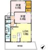 リバティ五日市の間取り画像