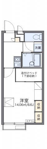 レオパレス紀水の間取り画像